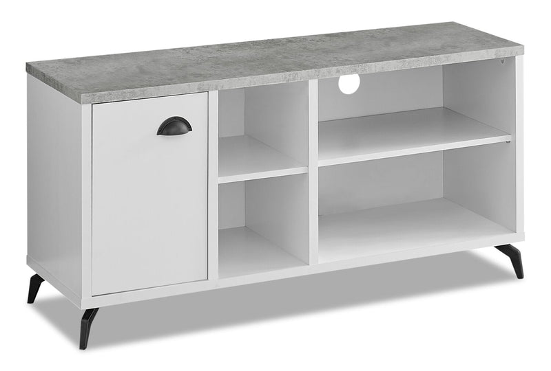 Enno 48" TV Stand - White