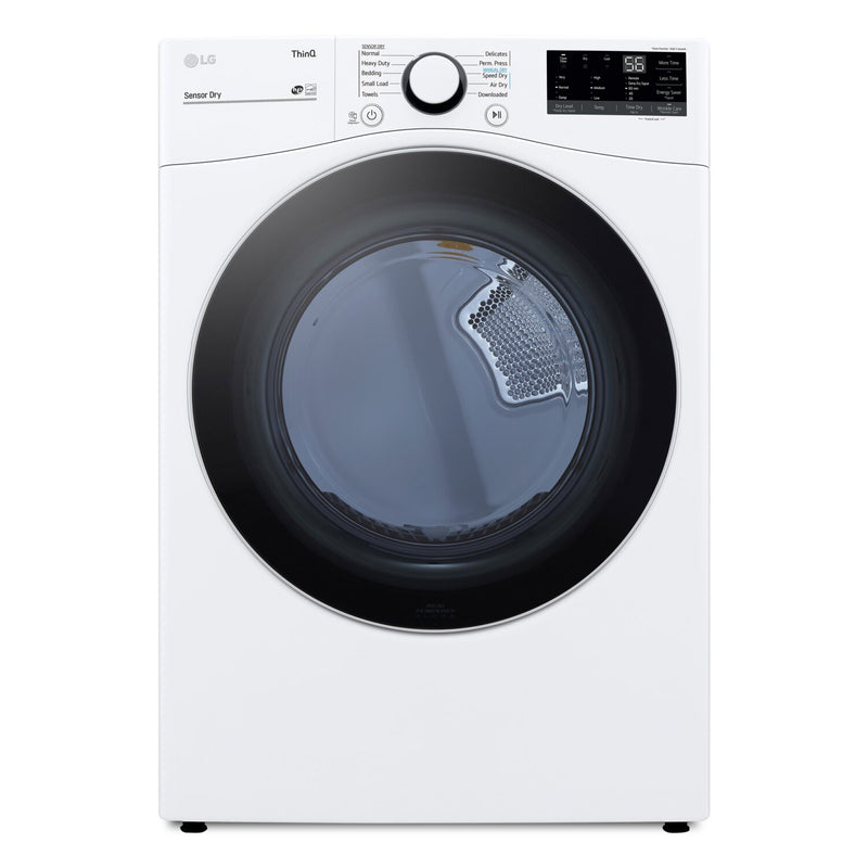 LG 7.4 Cu. Ft. Electric Dryer with AI Sensor Dry™ - DLE3600W