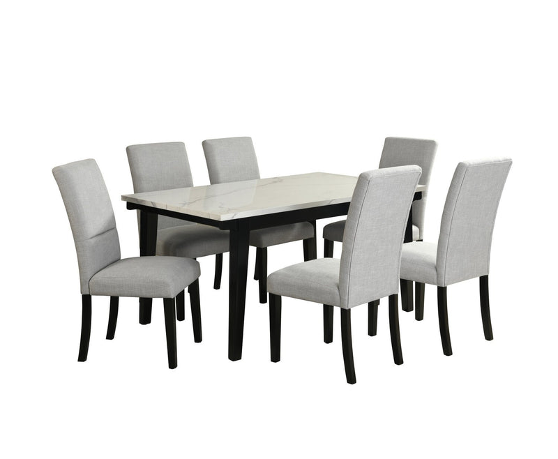 Quinlan 7-Piece Dining Set with Rectangular Dining Table