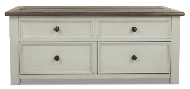 Clara Coffee Table with Lift Top and Casters