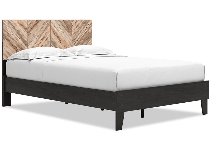 Ridge Full Bed - Brown