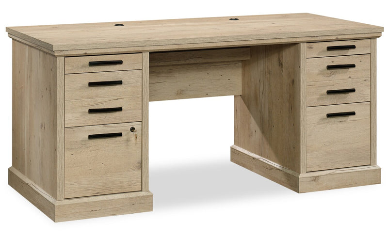 Elvas Executive Desk - Prime Oak