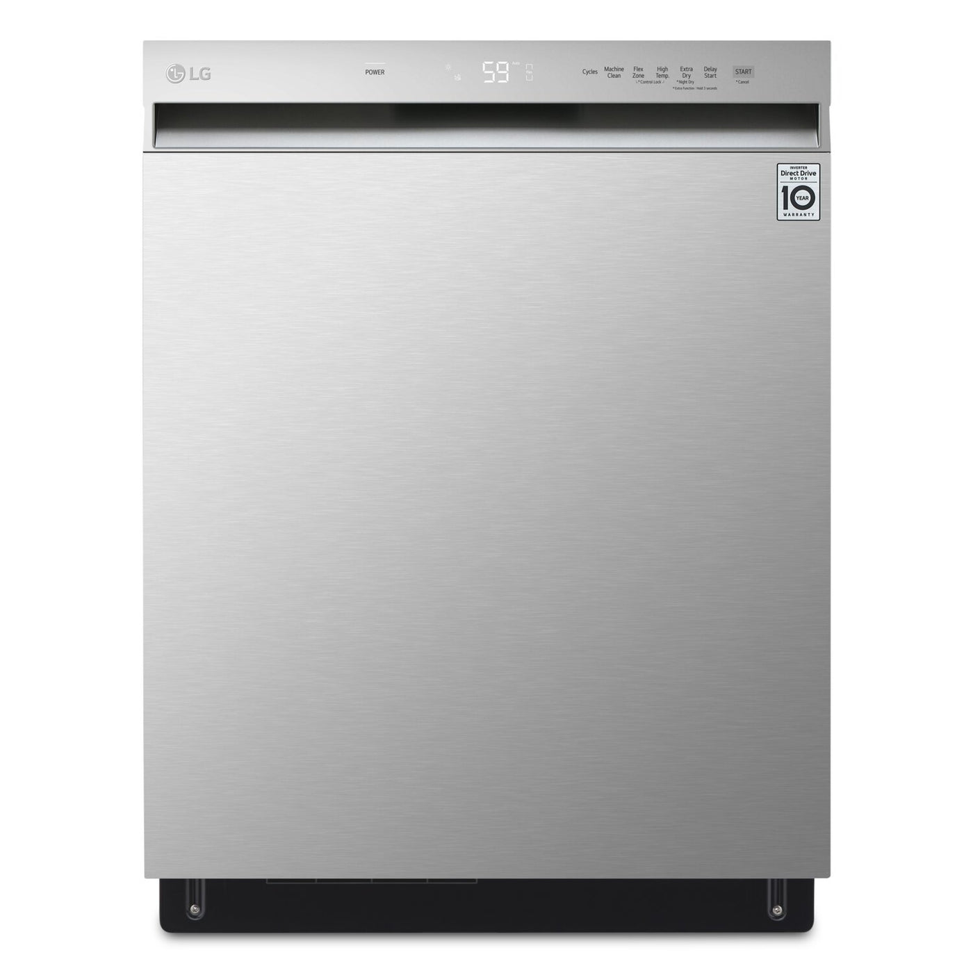 LG 24" Front Control BuiltIn Dishwasher with QuadWash® LDFN3432T