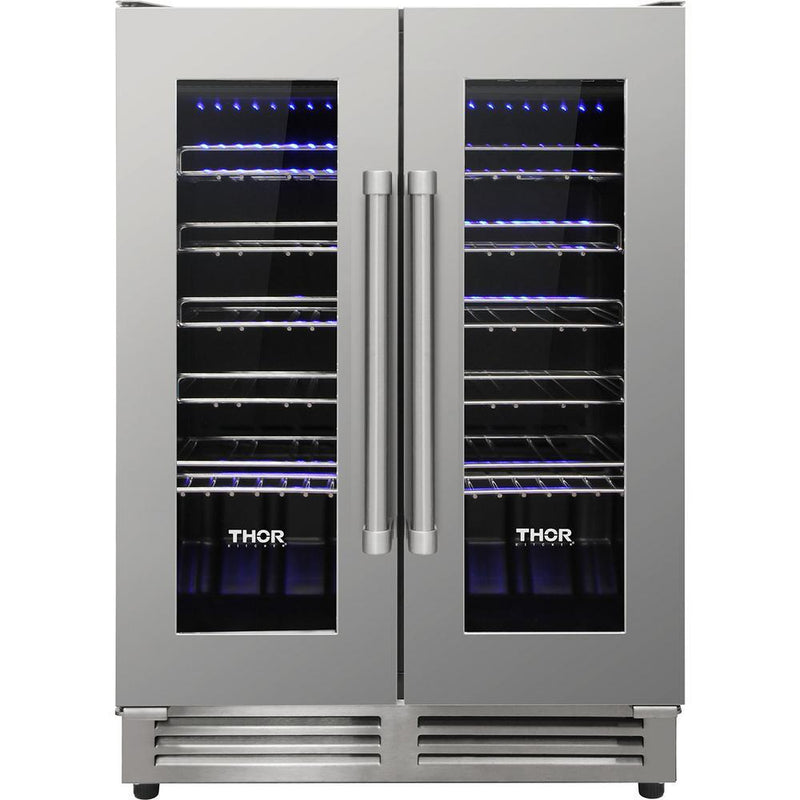 Thor Kitchen Dual Zone French-Door Wine Cooler - TWC2402