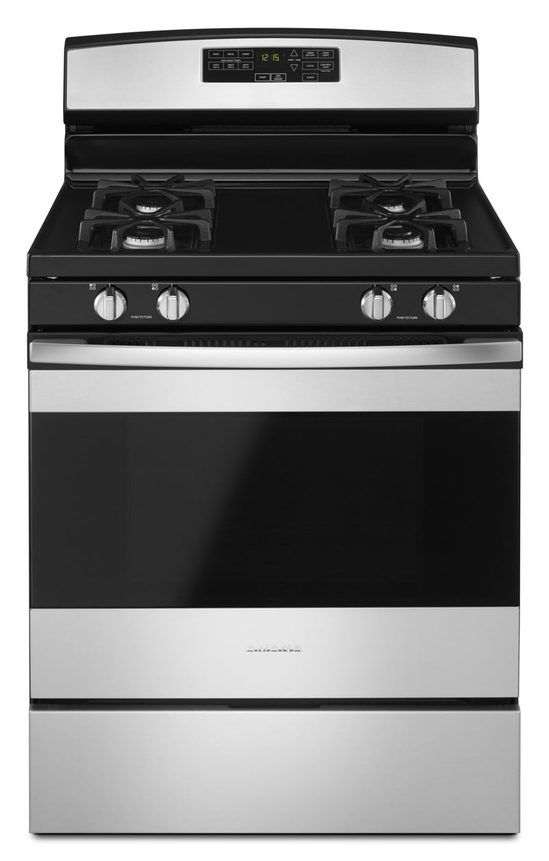 Amana 5.0 Cu. Ft. Freestanding Gas Range with Self-Clean - AGR6603SFS