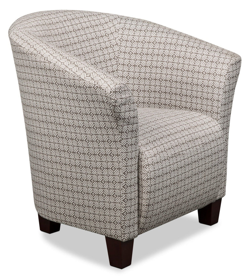 Burford Accent Tub Chair - Pewter