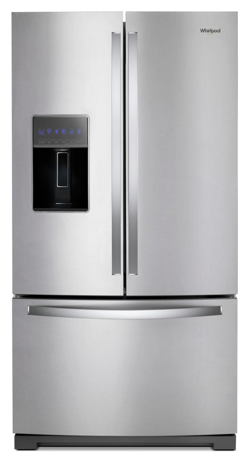 Whirlpool 27 Cu. Ft. French-Door Refrigerator in Fingerprint-Resistant Stainless Steel - WRF757SDHZ