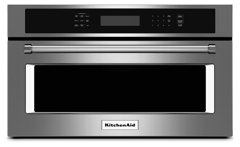 KitchenAid 1.4 Cu. Ft. 27" Built-In Convection Microwave Oven - Stainless Steel