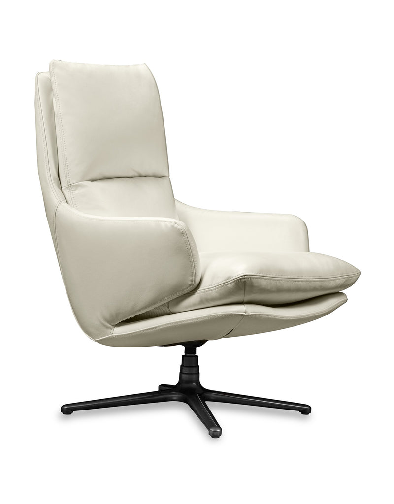 Yacolt Swivel Accent Chair - White