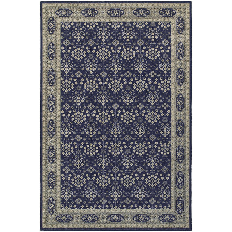 Virginia W119B3L Classic Oriental Area Rug (7'10"X10'10")