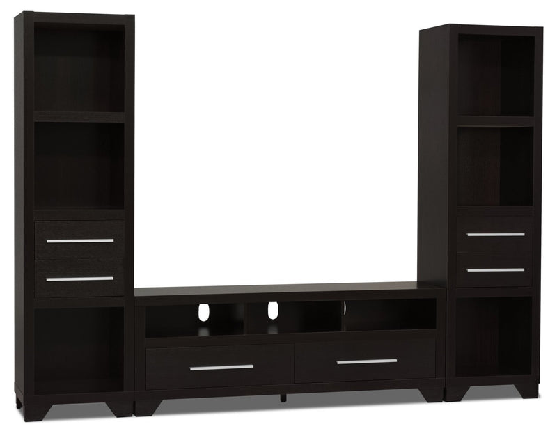 Maldon 3-Piece Entertainment Centre with 60" TV Opening - Espresso