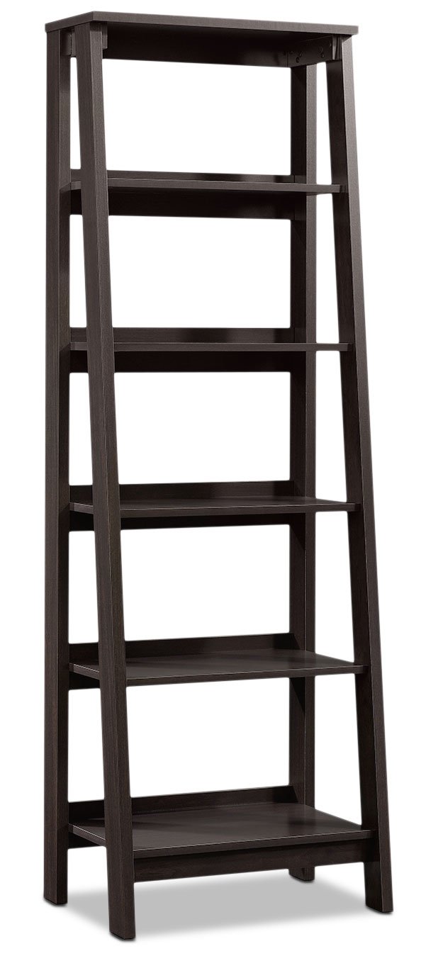 Newhaven Bookcase with Five Shelves - Jamocha Wood