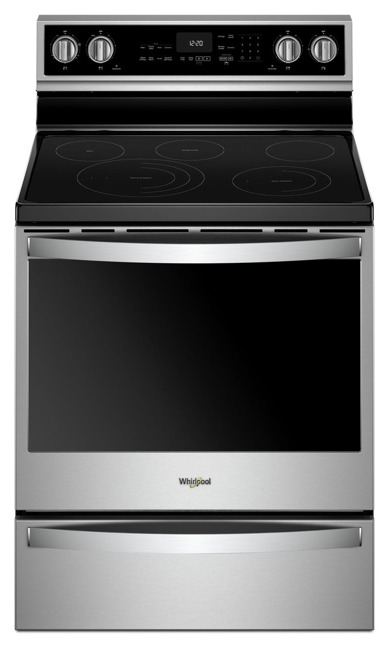 Whirlpool® 6.4 Cu. Ft. Electric Freestanding Range with 5 Elements - YWFE975Z
