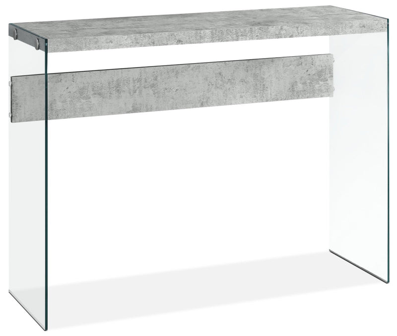 Chambly Sofa Table - Cement Grey