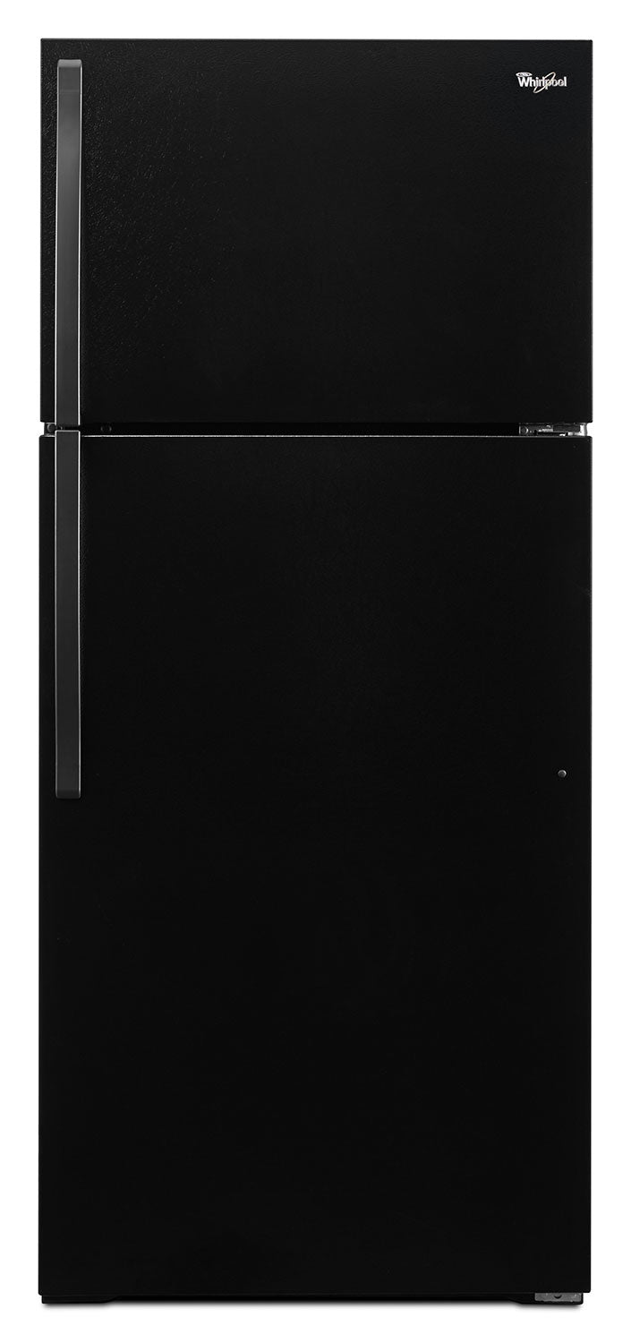 Whirlpool Black Top-Freezer Refrigerator (14.3 Cu. Ft.) - WRT314TFDB