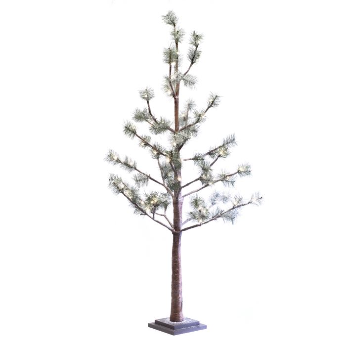 Aachener I 4ft Iced Pine Pre-Lit LED Christmas Tree