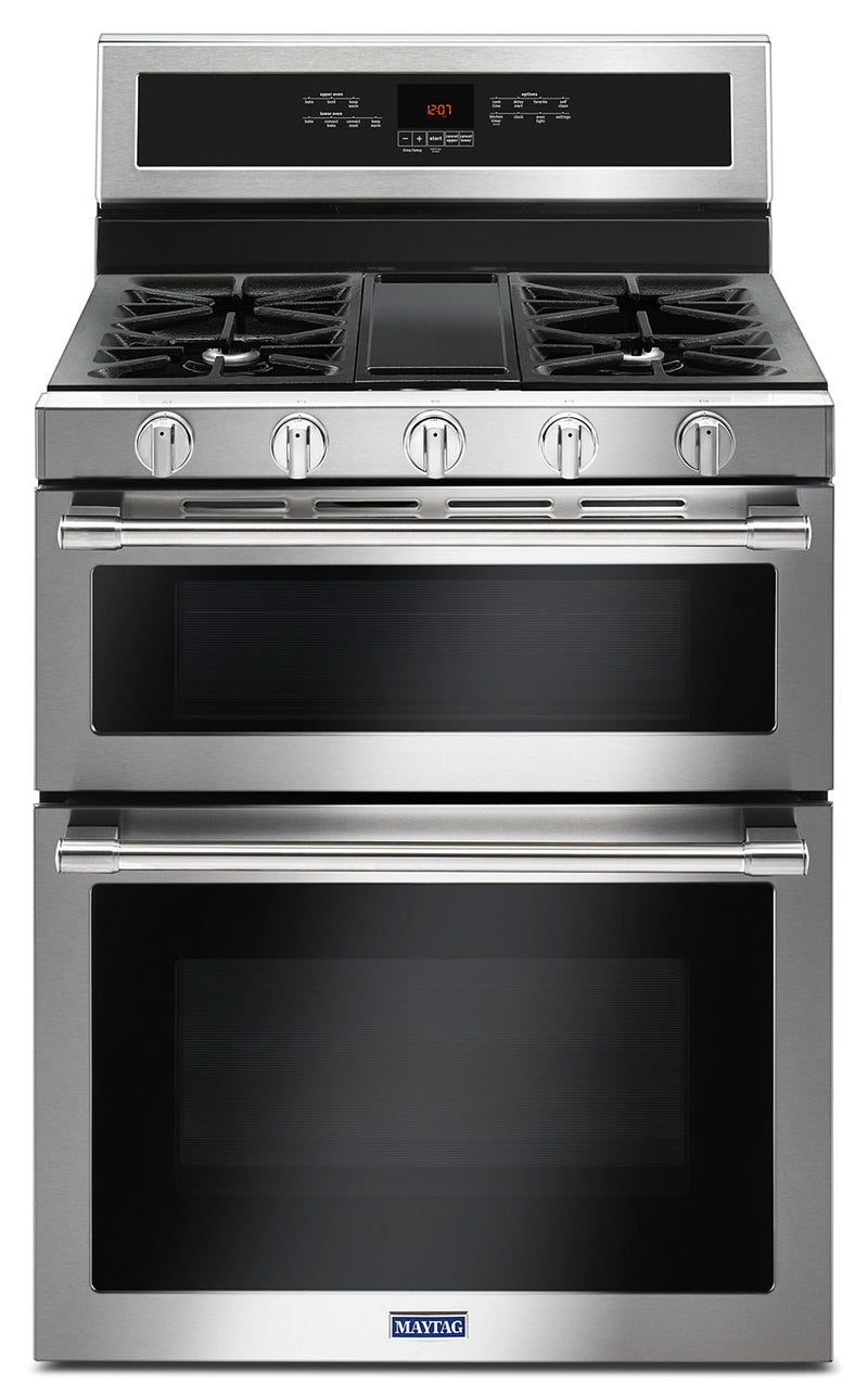 Maytag 6.0 Cu. Ft. Double Oven Gas Range with Convection - MGT8800FZ