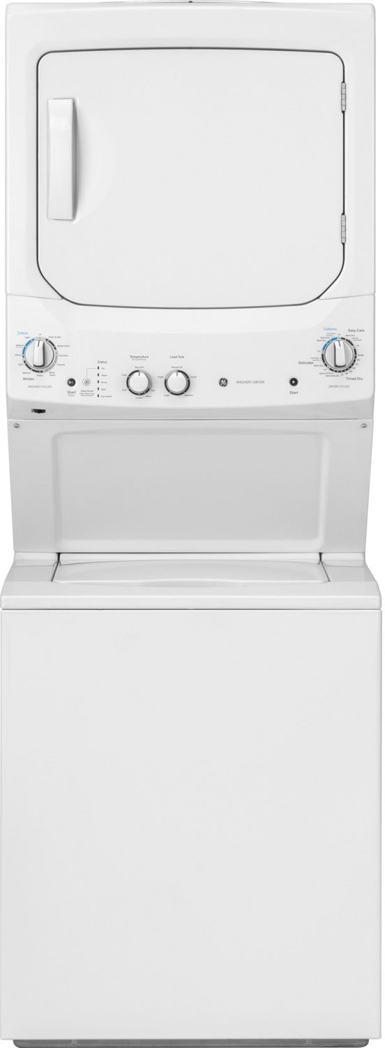 GE White Electric Laundry Centre - GUD24ESMMWW