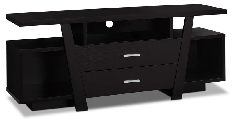 Sybill 60" TV Stand - Cappuccino