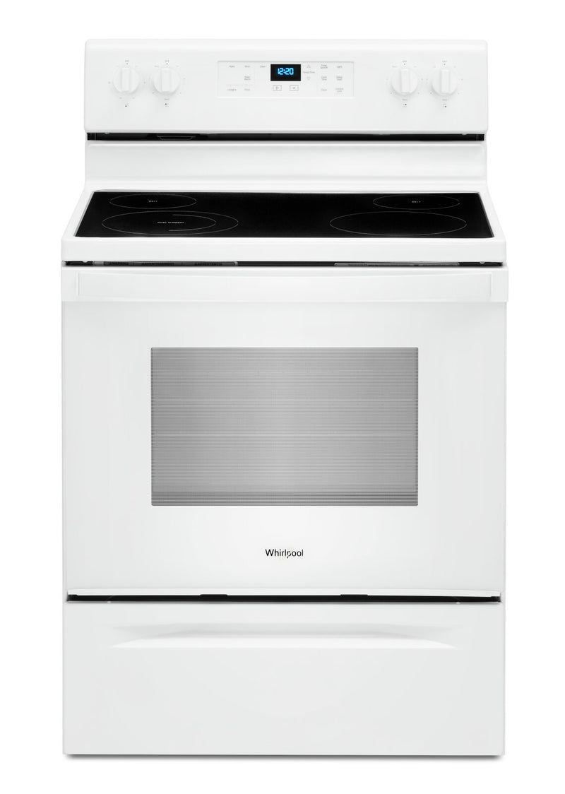 Whirlpool 5.3 Cu. Ft. Electric Range with Frozen Bake™ Technology - YWFE515S0JW