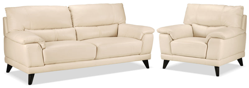 Belturbet Sofa and Chair Set - Bisque