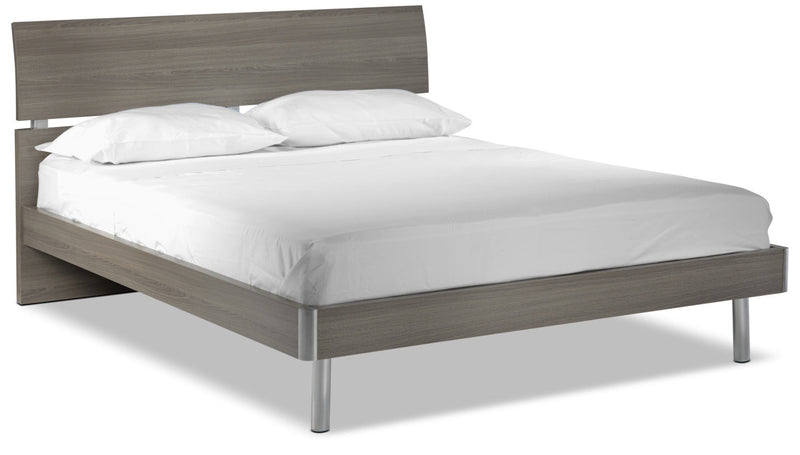 Kobuleti Queen Bed - Grey