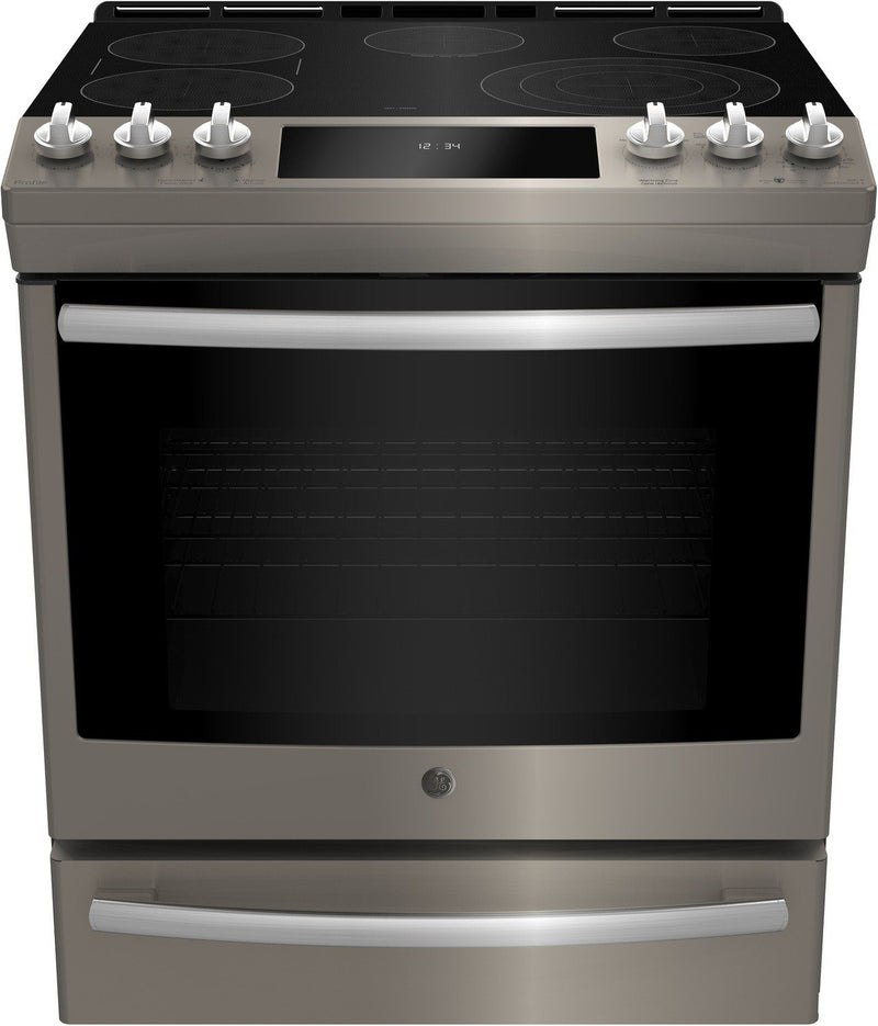 GE Profile 6.3 Cu. Ft. 5-Element Smooth-Top Electric Range – PCS940EMES